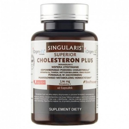  SINGULARIS | CHOLESTERON PLUS SUPERIOR | 60 KAPSUŁEK 