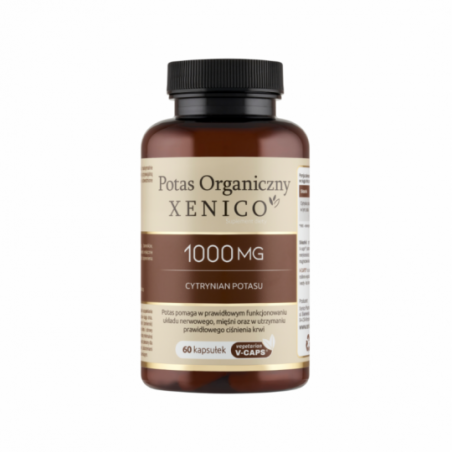  Xenico | Potas Organiczny | 60 kapsułek wegańskich 