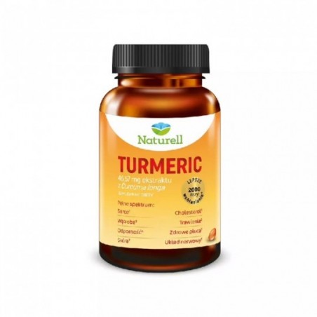  Naturell Turmeric | 60 kapsułek | Suplement diety 
