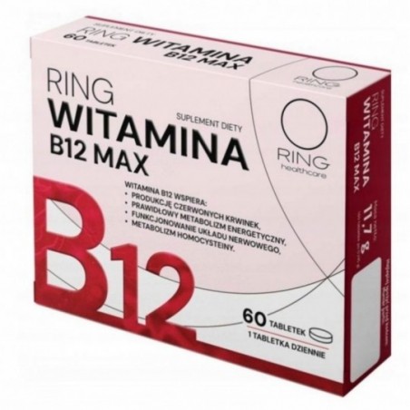 Ring | Witamina B12 Max | 60 tabletek