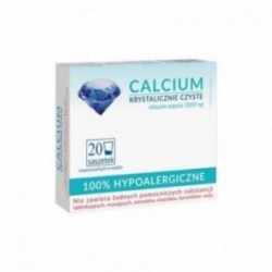 Calcium Krystalicznie Czyste | 20 saszetek rozpuszczalnyc w wodzie