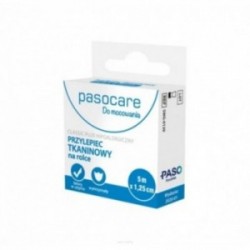 PASOCARE | Plaster tkaninowy na rolce | 5m x 1,25cm