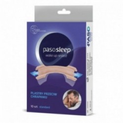 PASOSLEEP WAKE UP RESTED | Plastry przeciw chrapaniu | Rozmiar XL | 10 sztuk