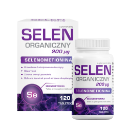 Selen organiczny 120 tabletek