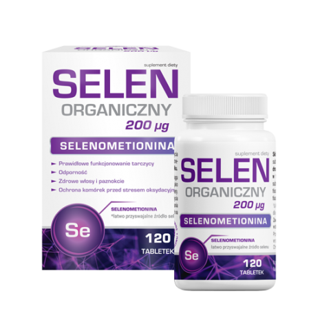  Selen organiczny 120 tabletek 