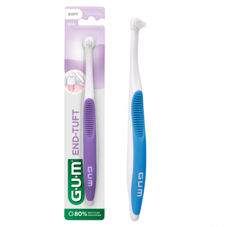  Sunstar GUM end-tuft szczoteczka do zębów kątówka, 1 sztuka 