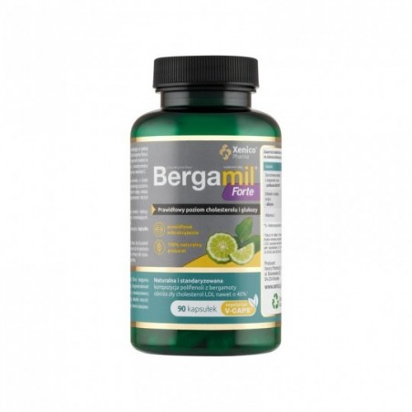  Bergamil Forte | Suplement diety | 90 kapsułek 