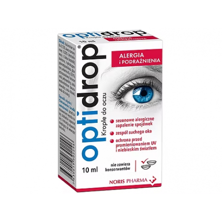  Optidrop | Alergia I Podrażnienia | Krople do oczu | 10ml 