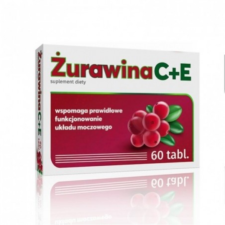  Żurawina C+E | 60 tabletek 