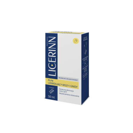  Licerinn | Płyn likwidujący wszy i gnidy | 50ml 