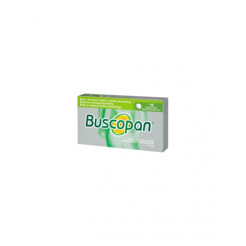 Buscopan 10 mg | 10 tabletek powlekanych 