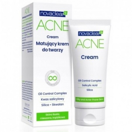  Novaclear ACNE | Matujący krem do twarzy | 40 ml 