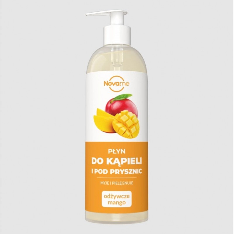 Novame | Płyn do kąpieli i pod prysznic | Odżywcze mango | 500ml 