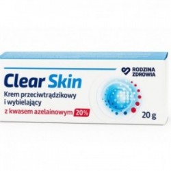 Clear Skin | Krem przeciwtrądzikowy i wybielający | 20g