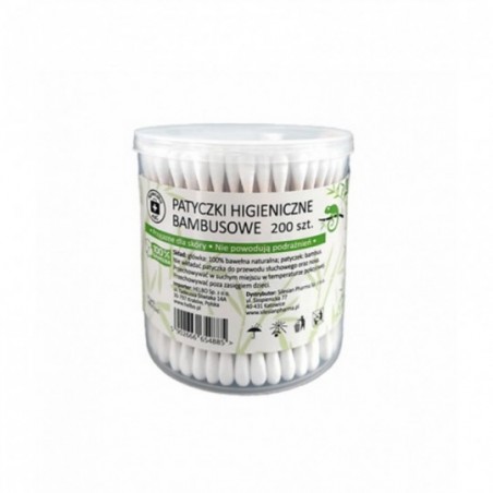  Apteczka ABC Patyczki higieniczne bambusowe, 200 sztuk 