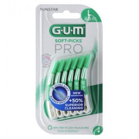  SUNSTAR GUM | SOFT-PICKS PRO L | 30 sztuk 
