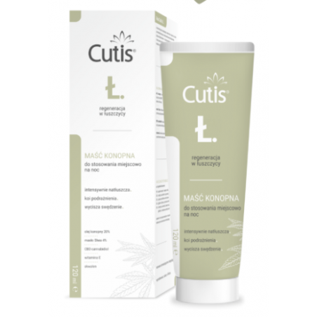  Cutis Ł łuszczyca maść konopna 20% + CBS, 120 ml 