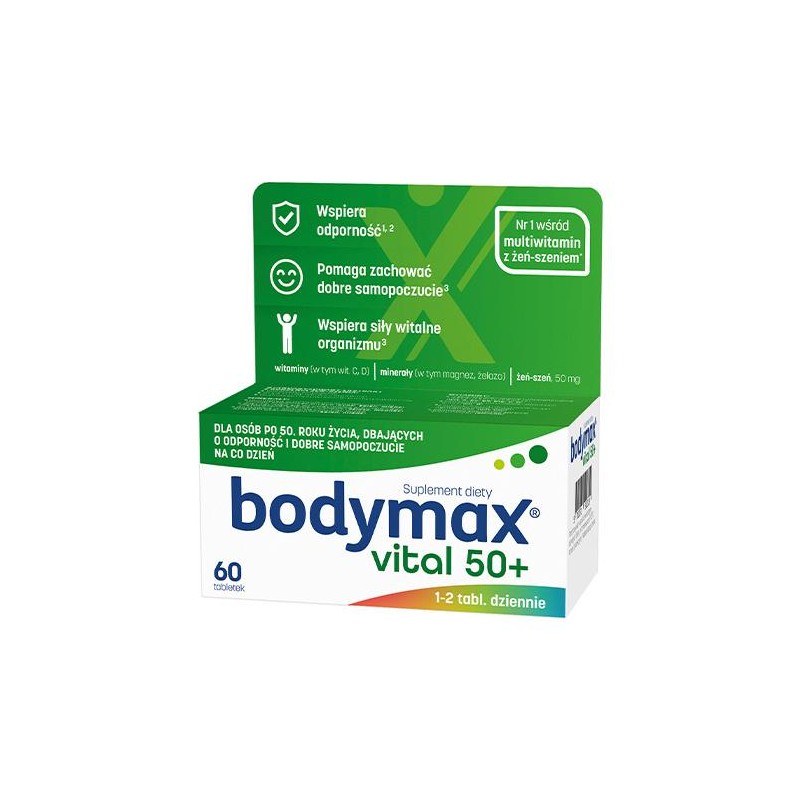 Bodymax Vital 50+ 60 tabletek 