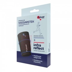 Pulsaar Active Opaska na nadgarstek z węglem bambusowym i germanem czarna S/M, 1 sztuka