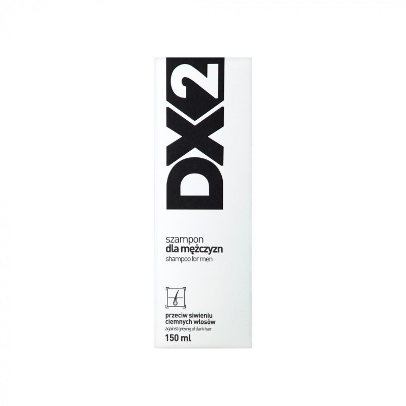 DX2 szampon przeciw siwieniu ciemnych włosów, 150 ml 