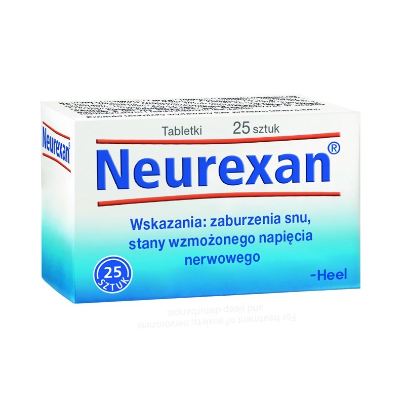 Heel Neurexan 25 tabletek 