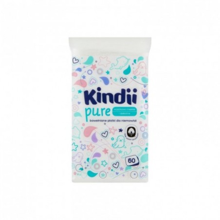  Płatki dla niemowląt Cleanic Kindii 60 sztuk 