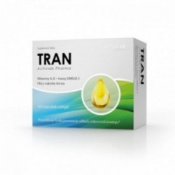Tran A+D+E max, 60 kapsułek