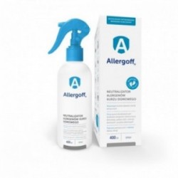 Allergoff spray neutralizator alergenów roztoczy kurzu domowego 400 ml