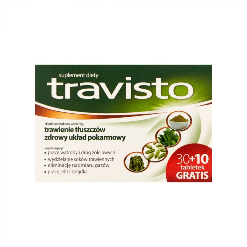 Travisto 40 tabletek 