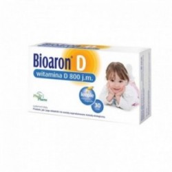 Bioaron Witamina D3 800 j.m., 30 kapsułek twist-off