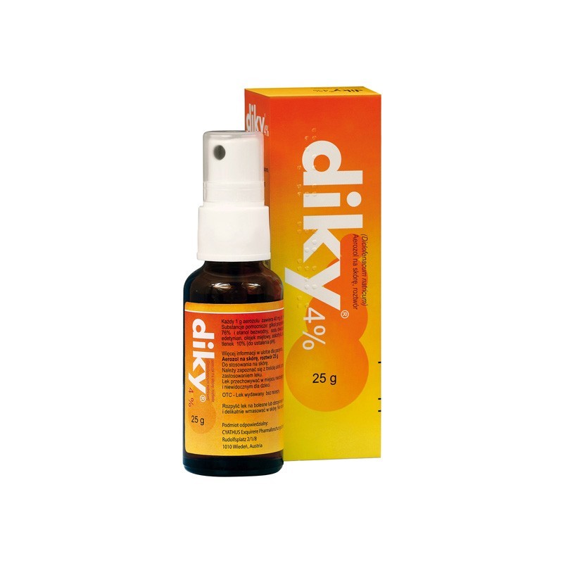 Diky 4% spray 30 ml 