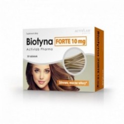 Biotyna Forte Activlab 10 mg, 30 kapsułek