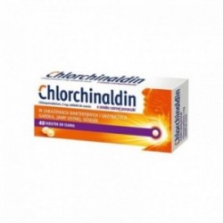 Chlorchinaldin o smaku czarnej porzeczki 2 mg, 40 tabletek do ssania