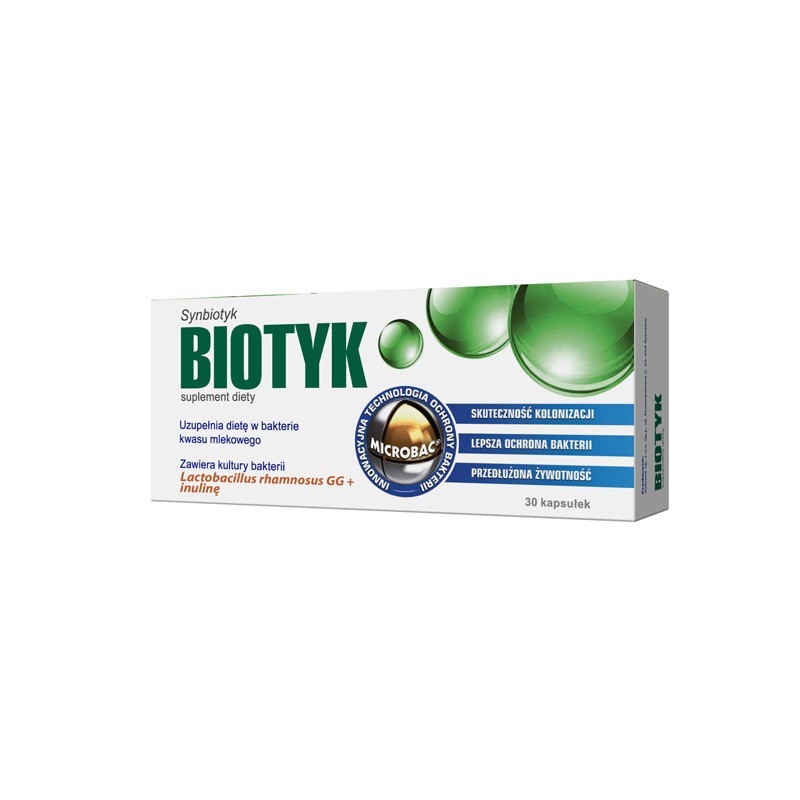 Biotyk 400 mg, 30 kapsułek 