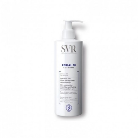  SVR Xerial 10 mleczko do ciała, 400 ml 
