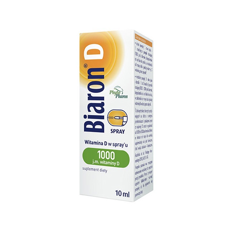 Bioaron D spray 1000 j.m., 10 ml 