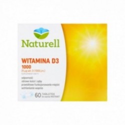 Naturell Witamina D3 1000, 60 tabletek do ssania