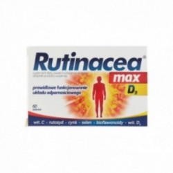 Rutinacea Max D3, 60 tabletek