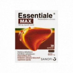 Essentiale Max 600 mg, 30 kapsułek