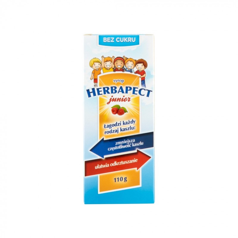 Herbapect Junior syrop bez cukru 110 g 