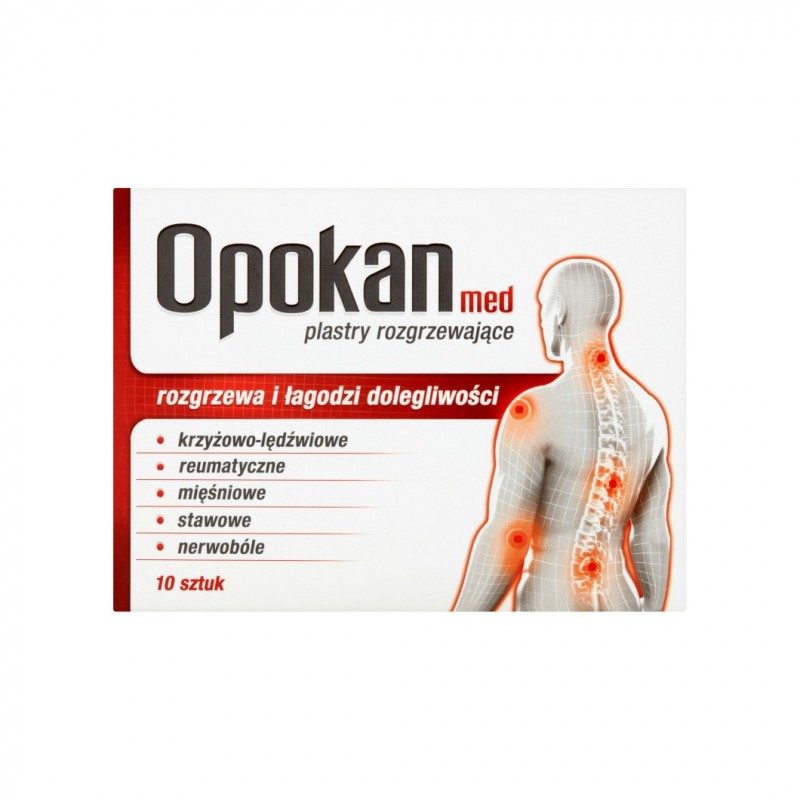 Opokan Med plastry rozgrzewające, 10 sztuk 