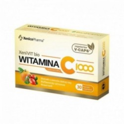 Xenivit Bio witamina C 1000, 30 kapsułek