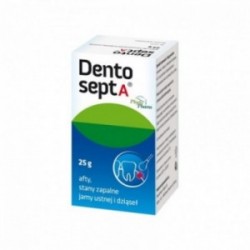 Dentosept A płyn do stosowania w jamie ustnej 25 g