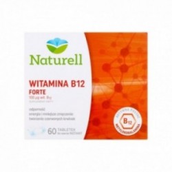 Naturell Witamina B12 forte 0,1 mg, 60 tabletek do ssania