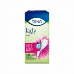 Wkładki anatomiczne Tena Lady Slim Ultra mini 28 sztuk