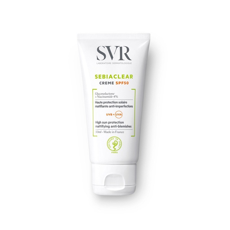 SVR Sebiaclear krem ochronny SPF 50, 50 ml 