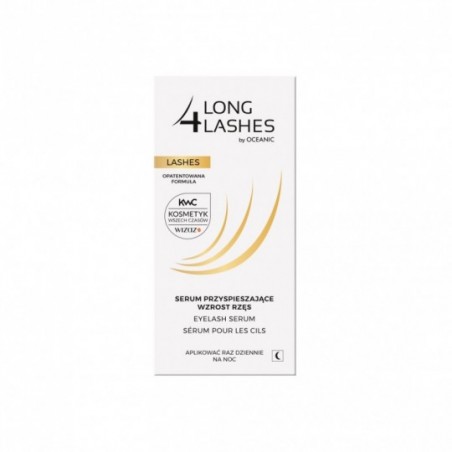  Long 4 Lashes, serum przyspieszające wzrost rzęs, 3 ml 