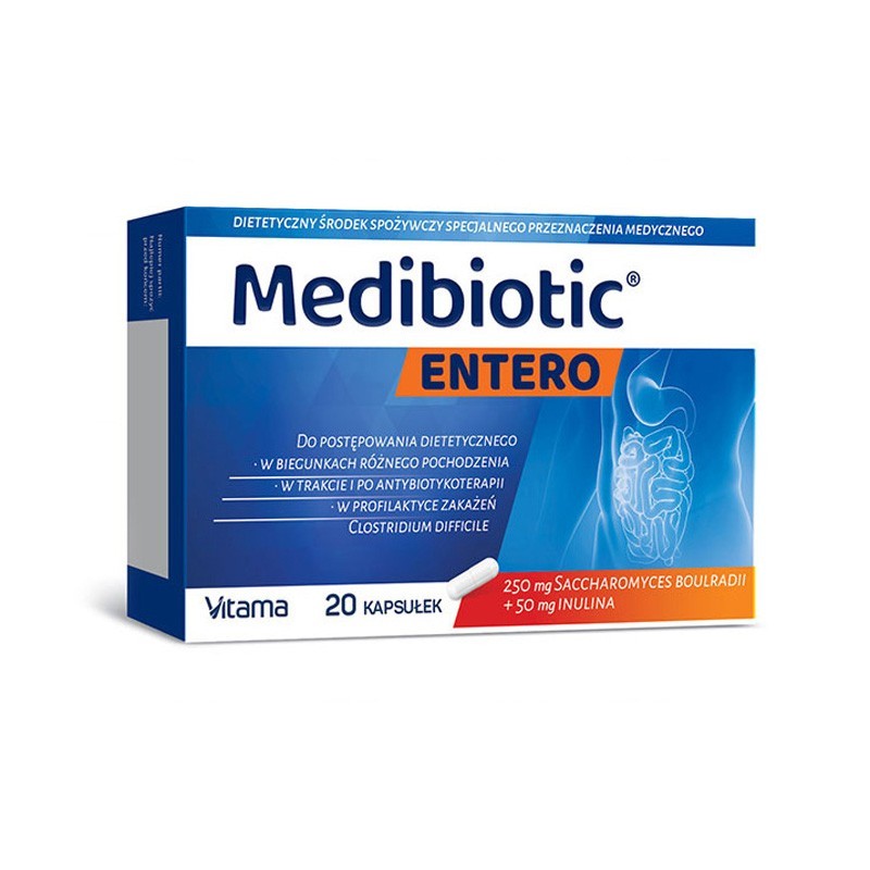 Medibiotic Entero 20 kapsułek 