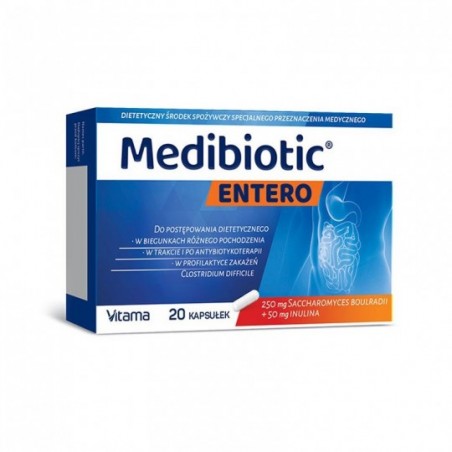 Medibiotic Entero 20 kapsułek