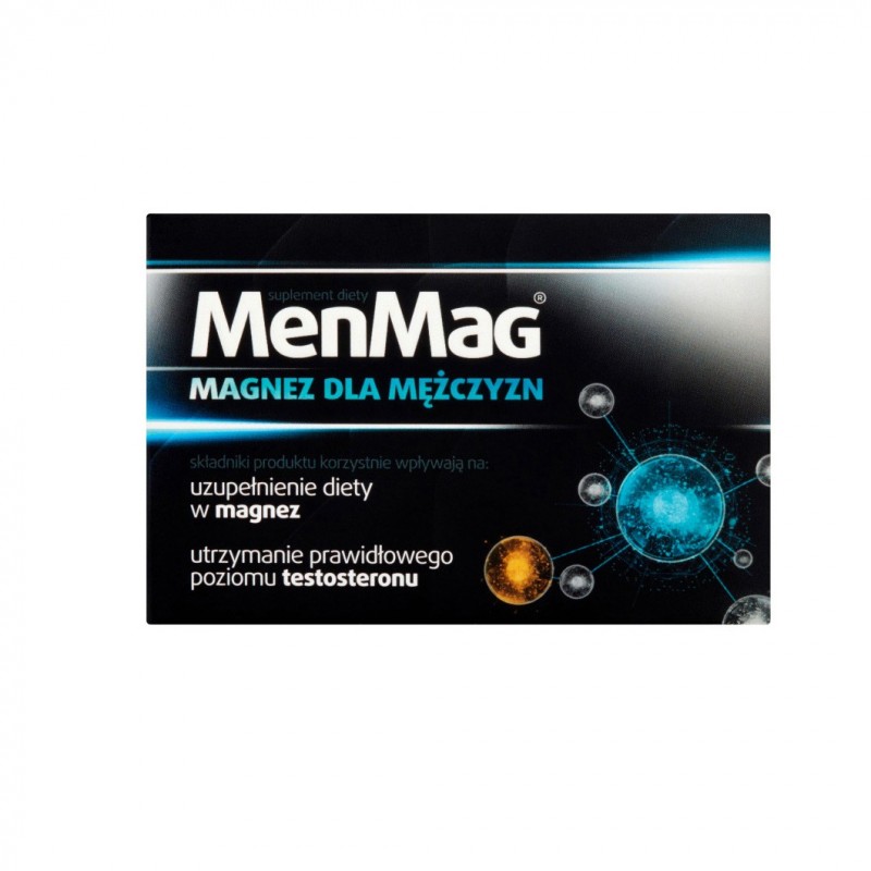 Menmag magnez dla mężczyzn 30 tabletek 